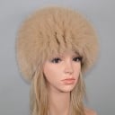 Pelz-Wintermütze für Damen 1