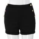 Damenshorts mit Nieten 2