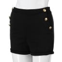 Damenshorts mit Nieten 3