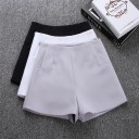 Shorts med hög midja för kvinnor J1731 4
