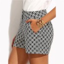Damshorts med mönster 6
