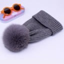 Căciulă de iarnă pentru femei cu pompon Charlotte 4