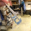 Bågeörhängen för kvinnor G995 4