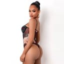 Bodys sin mangas con estampados florales para mujer 5