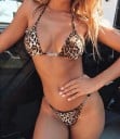 Dámské leopardí bikiny P514 5