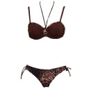 Dámske leopardie bikiny P814 2