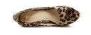 Leopard-plattformspumpar för kvinnor 5