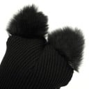 Bonnet d'hiver pour femme avec motif de chat 11