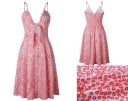 Vestido de verano de mujer con lazos 5