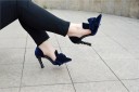 Dampumps med rosett 6
