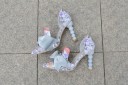 Dampumps med rosett 13