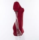 Mini rochie de damă roșie 4