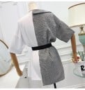 Mini rochie de damă combinată 6