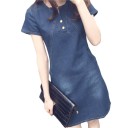 Mini rochie de damă cu buzunare 3