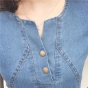 Mini rochie de damă cu buzunare 6