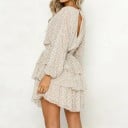 Mini rochie de damă cu imprimeu A2795 6