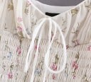 Mini rochie de dama cu imprimeu de flori 3