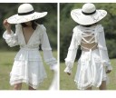 Mini rochie de damă cu mâneci 7
