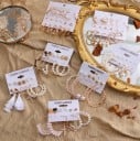 Boucles d'oreilles pour femmes 6 paires 27