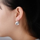 Kvinnors örhängen med zirkon A2685 16