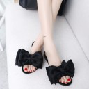 Pantofole da donna con pois 8