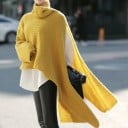 Poncho de punto para mujer 4