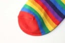 Șosete pentru femei cu dungi colorate 13