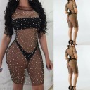 Rochie translucidă pentru femei P1294 4