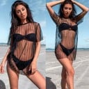 Rochie translucidă pentru femei P402 4