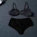 Dámske bodkované bikiny P1123 3