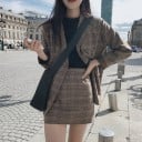 Chaqueta y falda de mujer B945 5