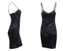 Mini rochie de catifea pentru femei 5