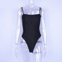 Body ajustado de rayas para mujer 3