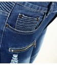 Stretchjeans för kvinnor - Mörkblå 7