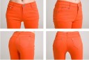 Snygga jeans för kvinnor - Orange 4