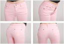 Snygga jeans för kvinnor - Ljusrosa 4