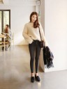 Snygga skinny jeans för kvinnor J1777 4