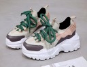 Snygga plattformssneakers för kvinnor J1170 7