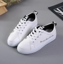 Snygga sneakers för kvinnor med tryck J1780 6