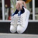 Snygga sneakers för kvinnor med tryck J1780 8
