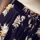 Kvinnors kjolshorts med blommor 7