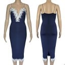 Vestido de mujer Roxanna azul oscuro 4