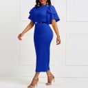 Vestido de mujer con volantes A2807 5