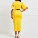 Vestido de mujer con volantes A2807 6