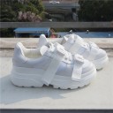 Plattsneakers för kvinnor 6