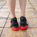 Plattsneakers för kvinnor 10