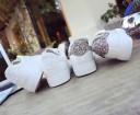 Damsneakers med paljetter 6