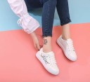 Damsneakers med blommor J1175 7