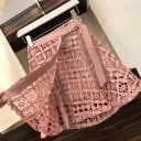 Camiseta y falda mujer B1049 4
