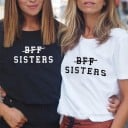 Dam T-shirt för bästa vänner B177 7